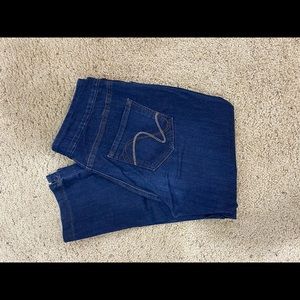 Lee cropped jeans size 10